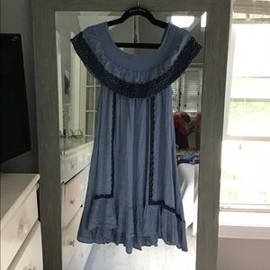 XL Peasant off the shoulder dress